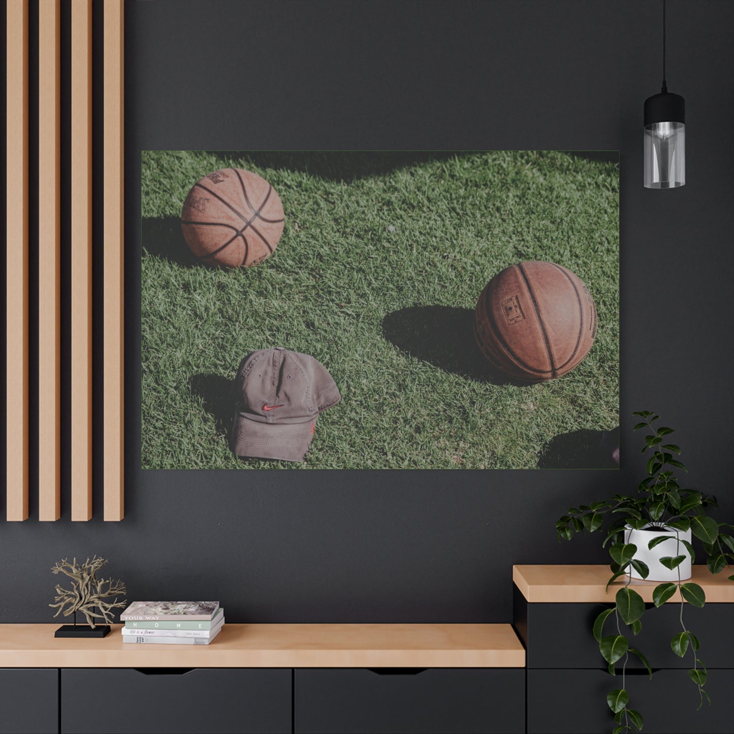 "AUS LIEBE ZUM SPIEL - ZWEI" Canvas Print