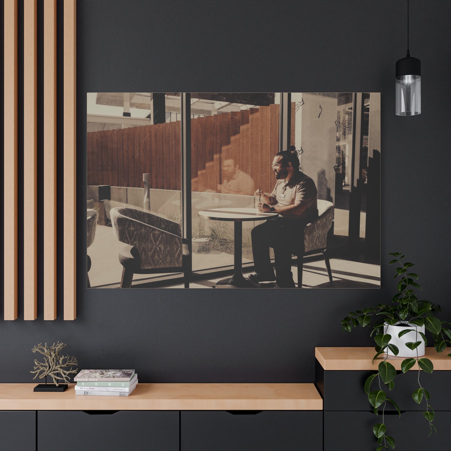 "ARBEITSPAUSE" Canvas Print