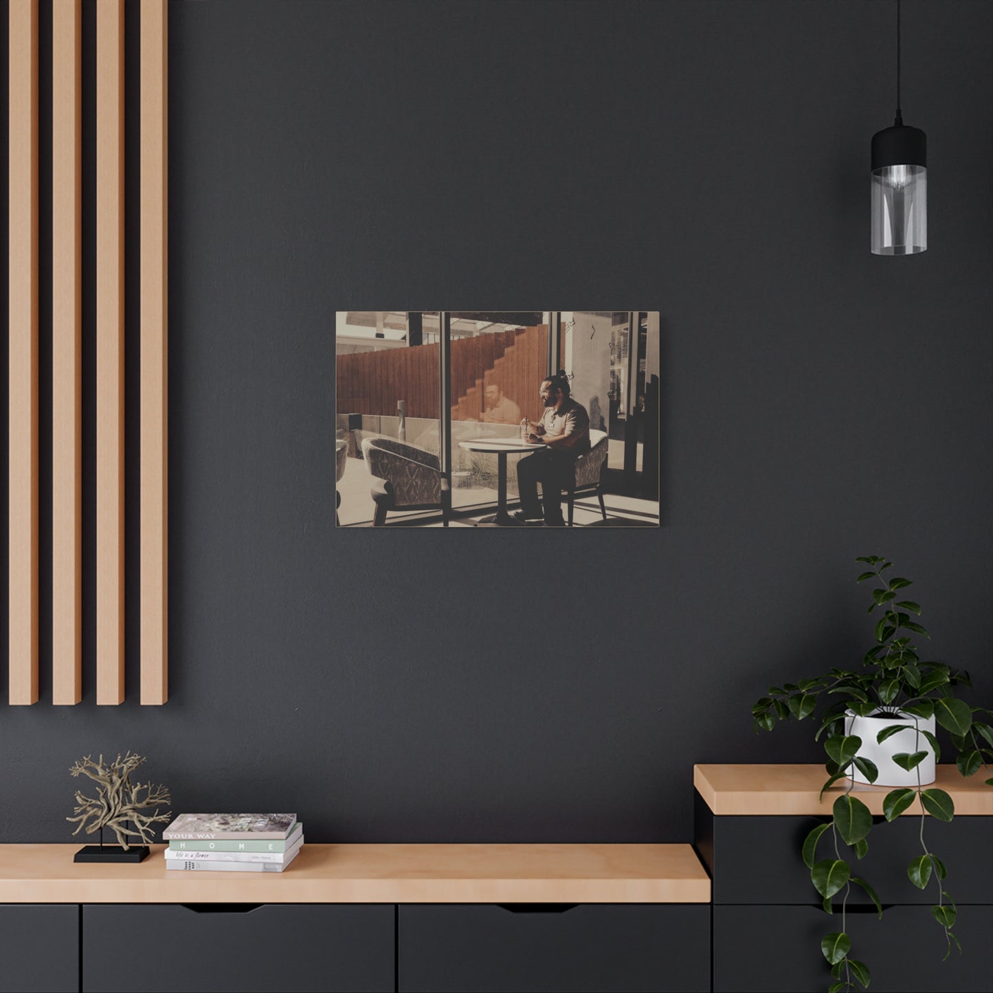 "ARBEITSPAUSE" Canvas Print