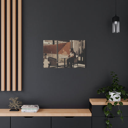 "ARBEITSPAUSE" Canvas Print