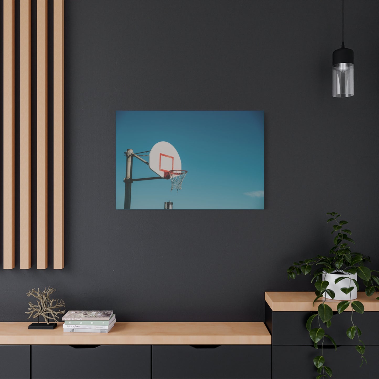 "AUS LIEBE ZUM SPIEL - EINS" Canvas Print