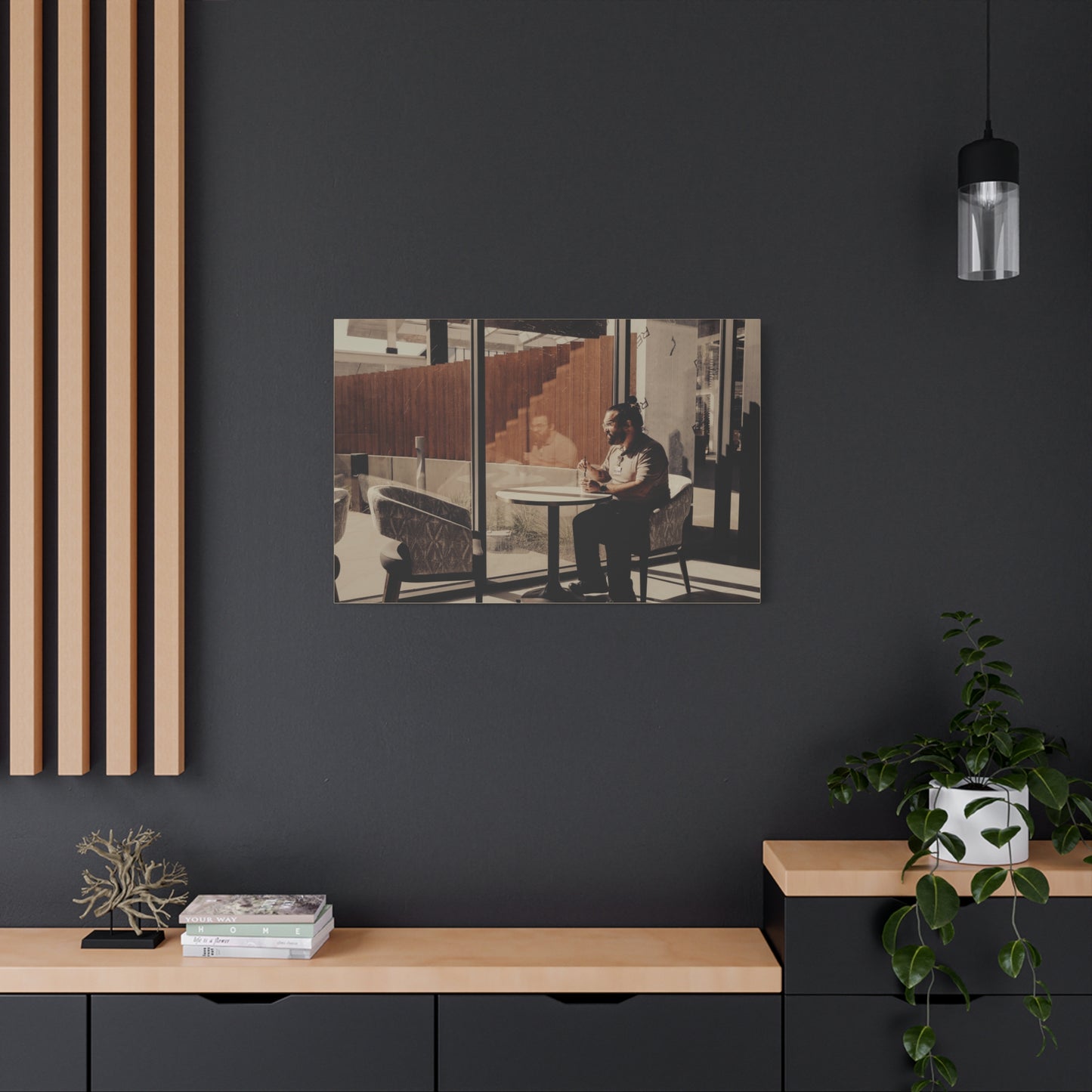 "ARBEITSPAUSE" Canvas Print