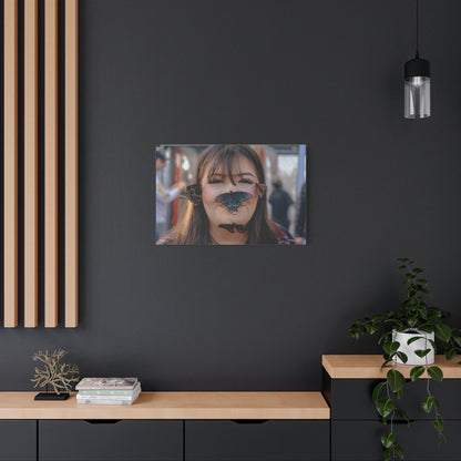 "KÜSSE VON SCHMETTERLINGEN" Canvas Print