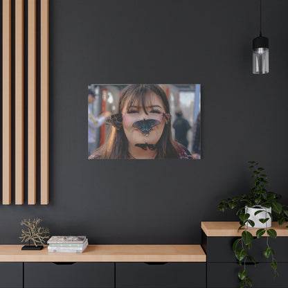 "KÜSSE VON SCHMETTERLINGEN" Canvas Print