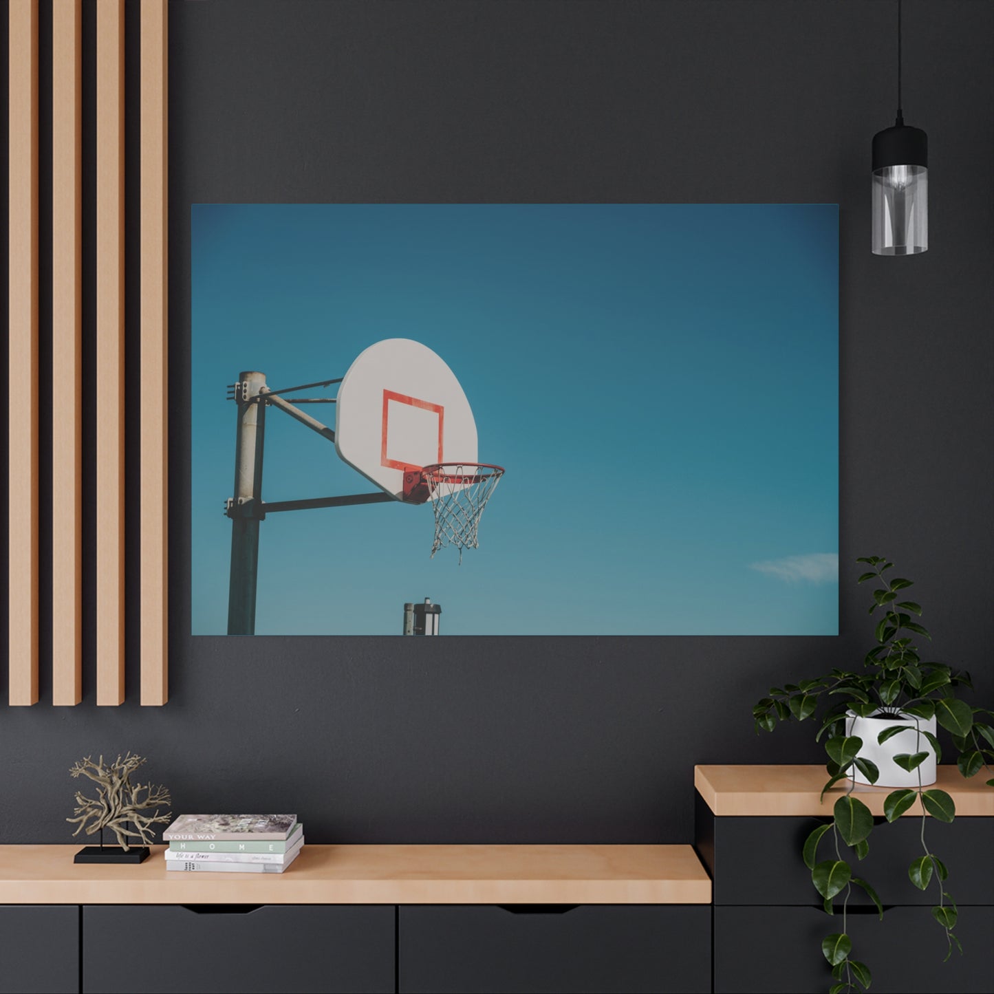 "AUS LIEBE ZUM SPIEL - EINS" Canvas Print