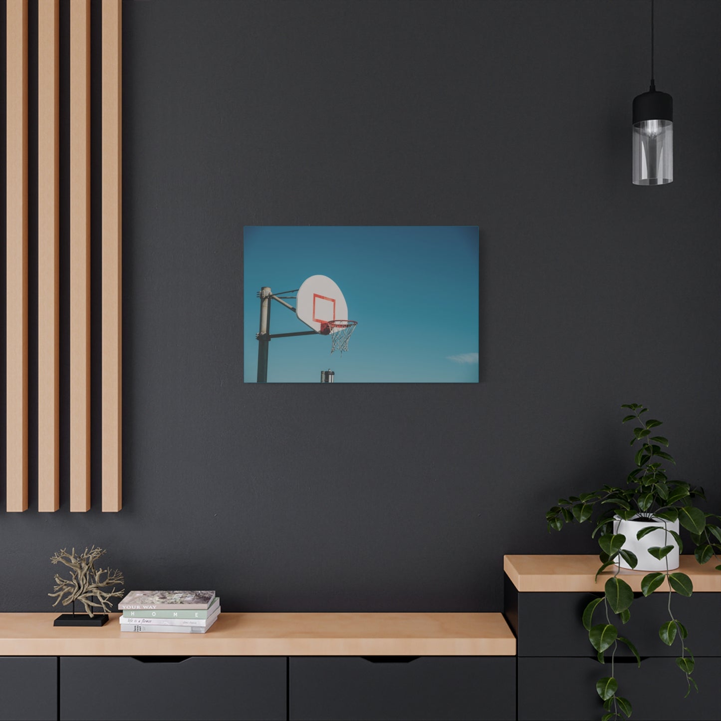 "AUS LIEBE ZUM SPIEL - EINS" Canvas Print