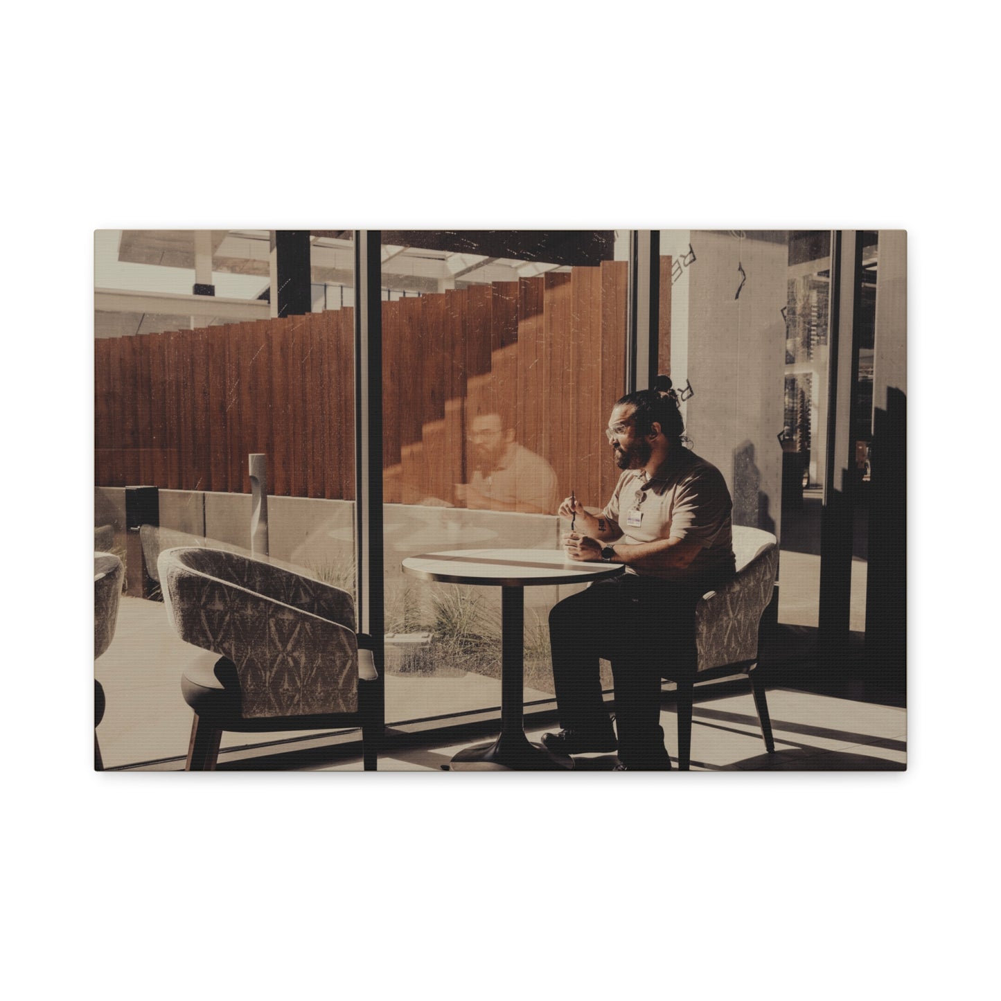 "ARBEITSPAUSE" Canvas Print